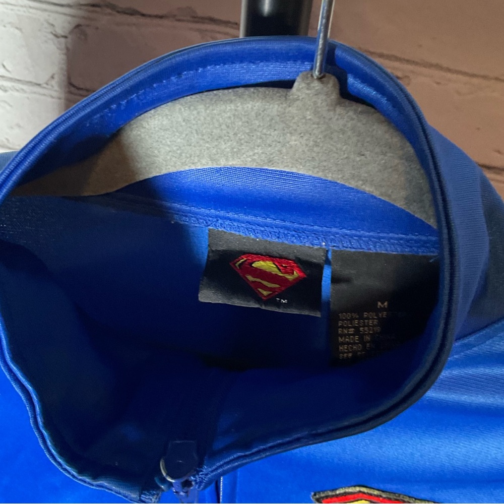 Superman DC comics jacket sz med youth - Picture 8 of 10